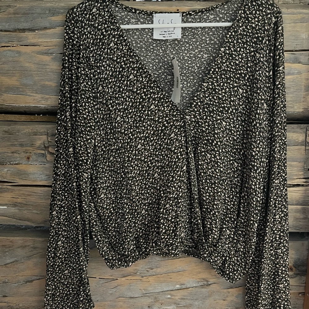 Crop top blouse